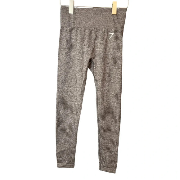 Gymshark Gray Vital Seamless High Rise Leggings.  Size Medium - Picture 11 of 11